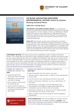 Navigating Northern Environmental History