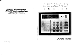 Legend 100 User Manual