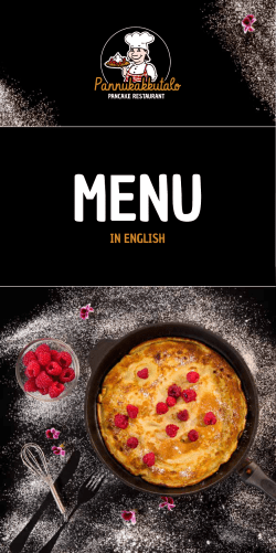 in english - Pannukakkutalo