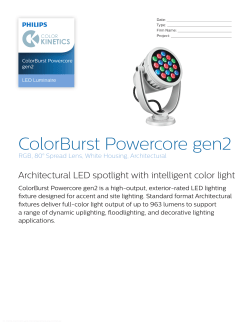 ColorBurst Powercore gen2