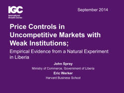 Country - Sierra Leone and Liberia