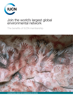 Join the world`s largest global environmental network