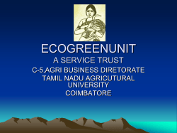 Eco-Friendly products from Agricultural Waste