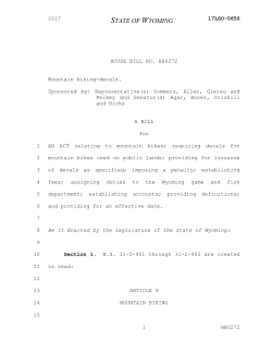 HB0272 - Wyoming Legislature