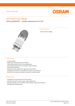 P27/7W P Cool White