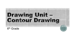 Drawing Unit &ndash; Contour Drawing