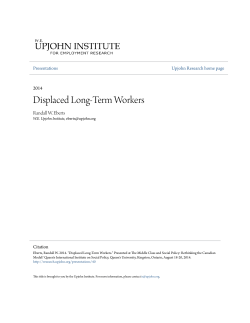 Displaced Long-Term Workers