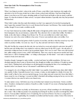 Straw Into Gold: The Metamorphosis of the Everyday Sandra