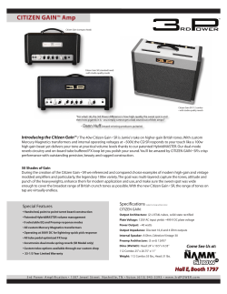 3RD POWER Amplification