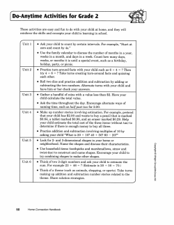 ErDo-Anytime Activities for Grade 2