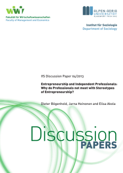 papers - Alpen-Adria-Universit&auml;t Klagenfurt