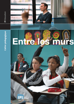 Entre les murs - Irish Film Institute