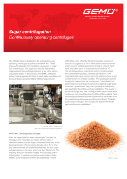 AI 04 02 Sugar-centrifugation gb