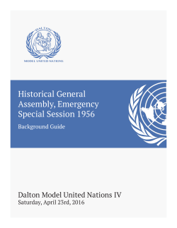 Historical General Assembly, Emergency Special Session 1956