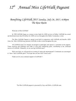 Presented by Guys and Dolls