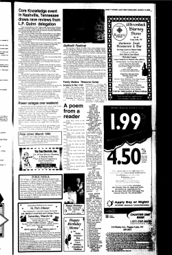 A poem from a reader - NYS Historic Newspapers