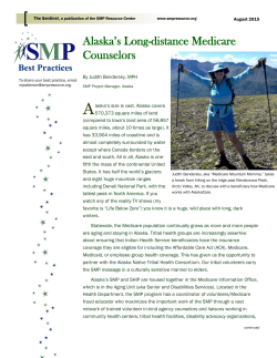 Alaska`s Long-distance Medicare Counselors