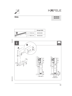 940.59.002 Design 80-M 940.59.003 L = 1100 mm L = 1800 mm L