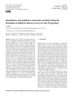 Quantitative and qualitative constraints on hind