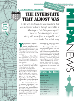 a publication of the morningside lenox park - Virginia