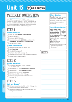 Sound Waves Teacher Book 4