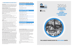 Exhibit Construction Guidelines