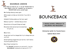 BOUNCEBACK - Meadowburn Primary School