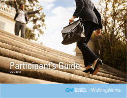 Walking Works Participant Guide