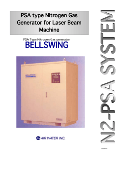 Nitrogen gas generator for laser beam machine