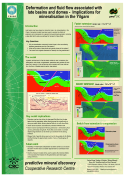 Deformation and fluid flow associated with late basins and domes