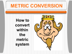 Metric Conversion, King Henry