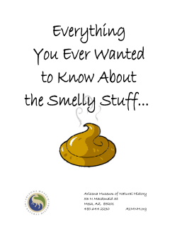 Poop Scene Investigation - Arizona Museum of Natural History