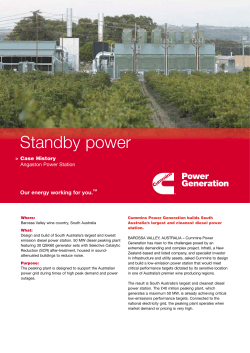 Angaston Case History