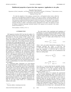 Multifractal properties of power-law time sequences: Application to