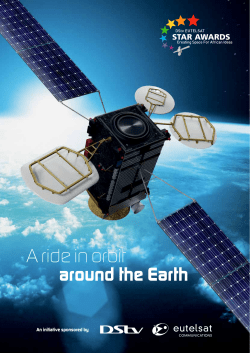 A ride in orbit around the Earth