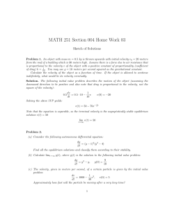 MATH 251 Section 004 Home Work 03