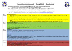 Decahedrons Spring 2 - Frosterley Primary School