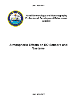 Atmospheric Effects on EO Sensors and Systems