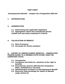 Chapter - Welfare.ie