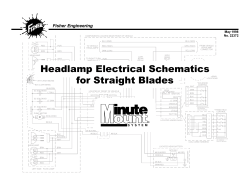 Headlamp Electrical Schematics - Minute Mount with Original Lights