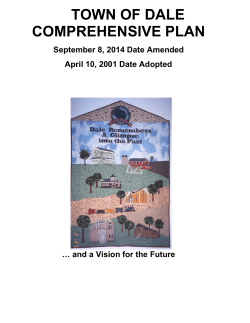 Comprehensive Plan 2014