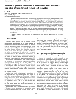 Diamond-to-graphite conversion in nanodiamond