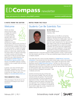 Science-Specific Uses (and tools) for SMART Boards