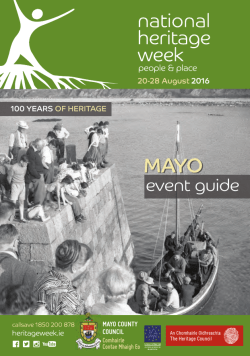 event guide - Mayo County Council