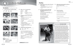 Unit 4 - Pearson ELT