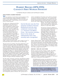 HARRIET BROOKS (1876