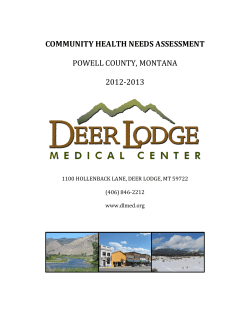 Community Health Needs Assessment