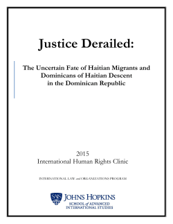 Justice Derailed: The Uncertain Fate of Haitian Migrants