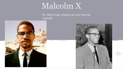 Malcolm X