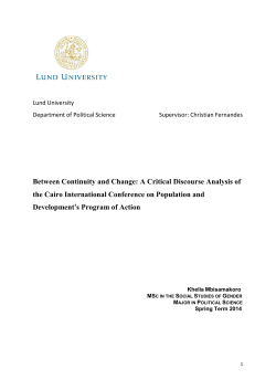 Open Access - Lund University Publications